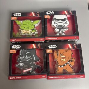 Star Wars 3D Deco Light Set Yoda Darth Vader Stormtrooper Chewbacca LED Lamp